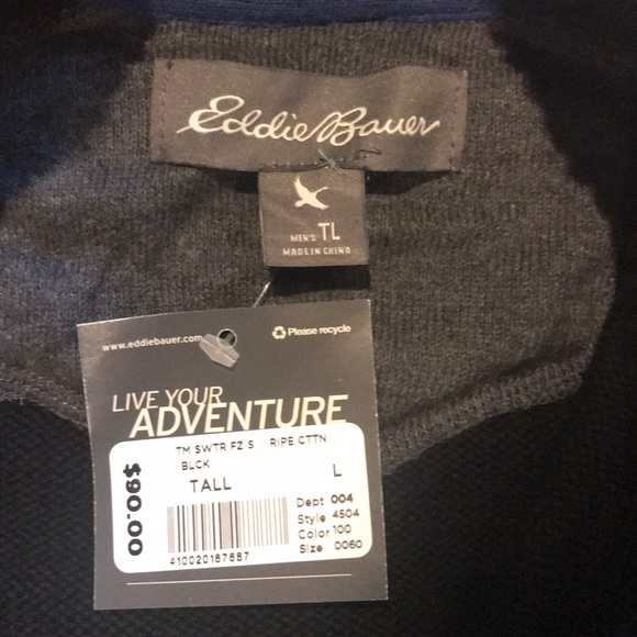 Tall men’s sweater  Eddie Bauer - Picture 4 of 5